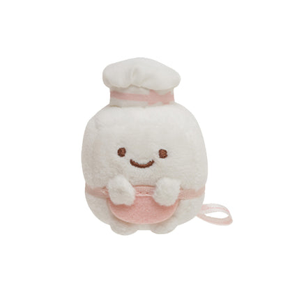 Sumikko Gurashi | Cat Siblings and Sweet Shop | Sato White Sugar (Manager) Tenori Mini Plush