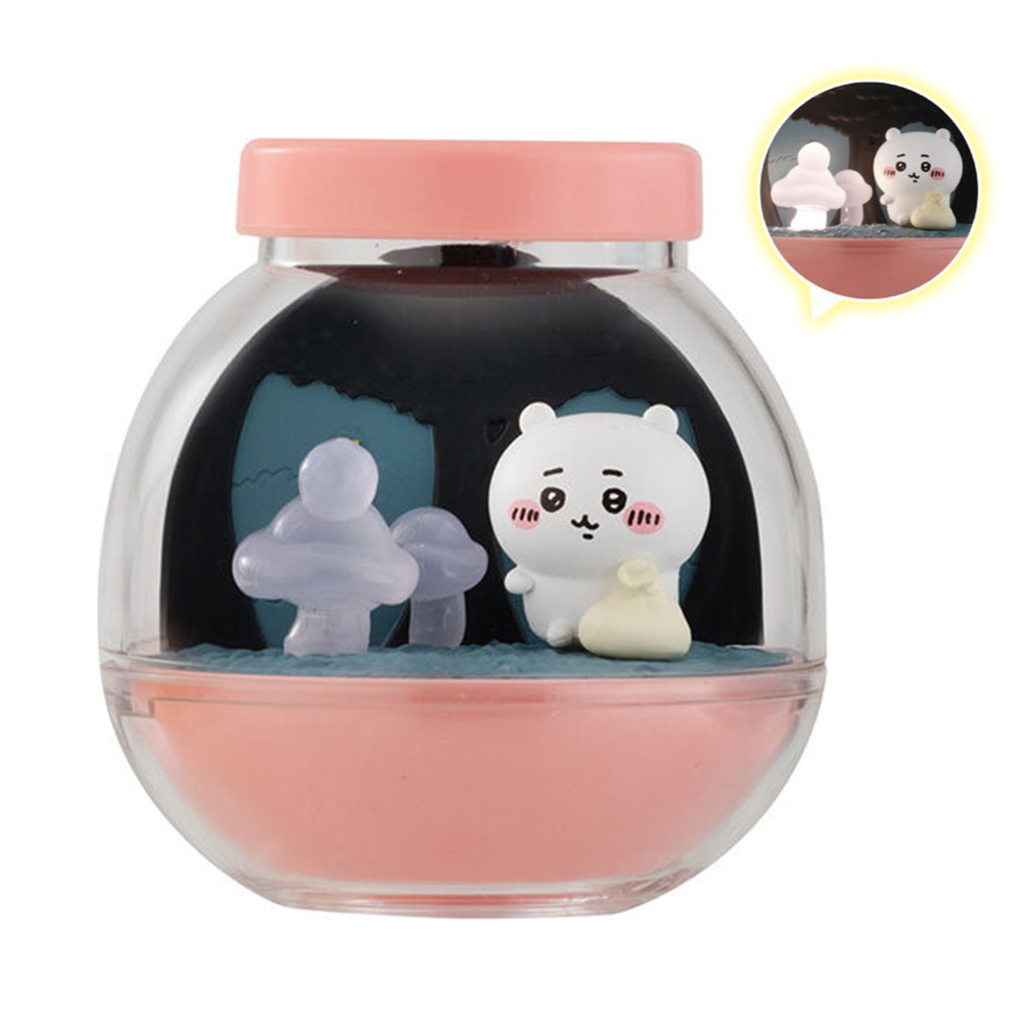 Chiikawa | Capsuleum | Chiikawa (Havesting) Light-up Mini Figure