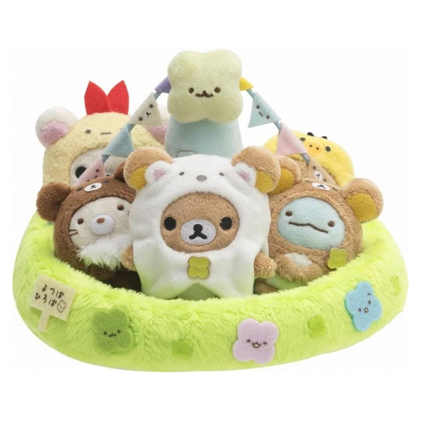 Sumikko Gurashi | Rilakkuma & Sumikkogurashi Festival | Korilakkuma (Ebifurai no Shippo) Tenori Mini Plush | Limited Edition