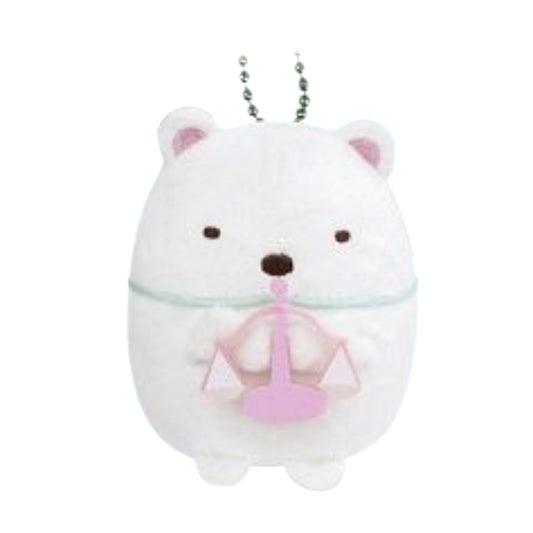 Sumikko Gurashi | Horoscope 2 | Shirokuma (Libra) Keychain Mini Plush | Sega Limited