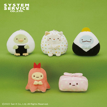 Sumikko Gurashi | Lunch Series | Penguin? (Rice Ball) Keychain Mini Plush