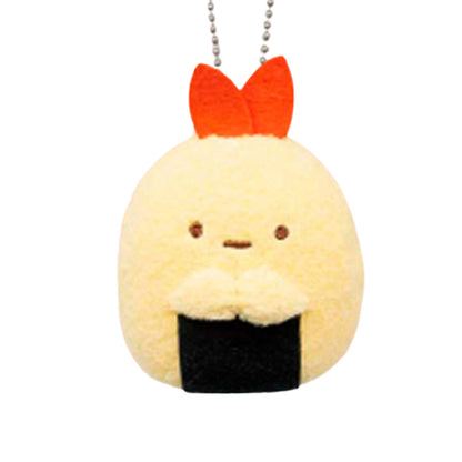 Sumikko Gurashi | Rice Ball Series | Ebifurai no Shippo Keychain Mini Plush