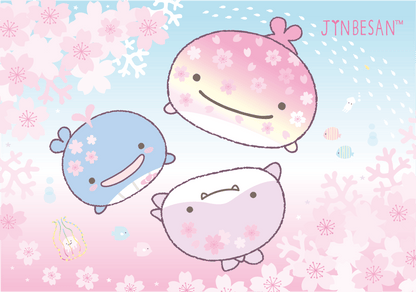 Jinbesan | 10th Anniversary Sakura Cherry Blossom | Jinbesan (S) Mochi Plush
