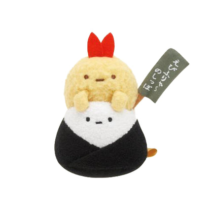 Sumikko Gurashi | Nagoya 2015 Remake | Ebifurai no Shippo & Yama (Tenmusu Rice Ball) Tenori Mini Plush | Shop Limited