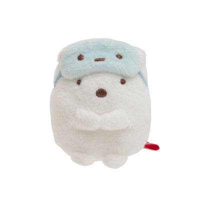 Sumikko Gurashi | Uniqlo Edition | Shirokuma (Eye Mask) Tenori Mini Plush | Limited Edition