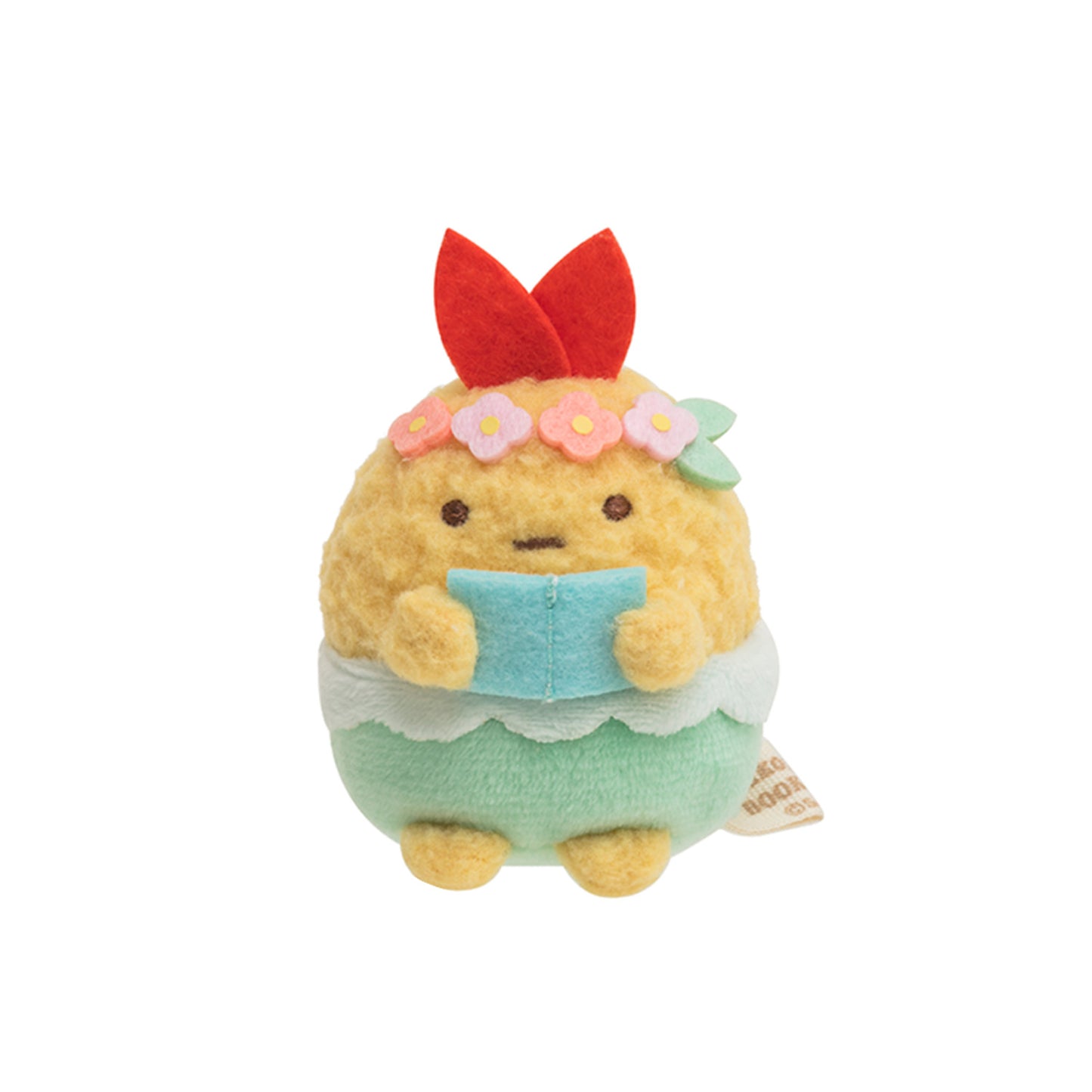 Sumikko Gurashi | Sumikko Test: Forest Library  | Ebifurai no Shippo Tenori Mini Plush | Book Fair Limited