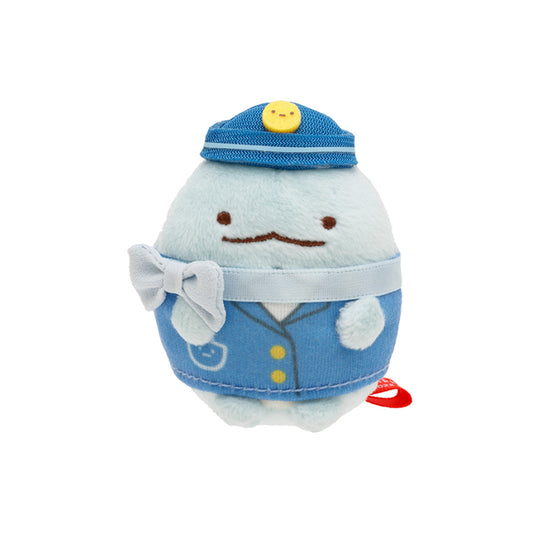 Sumikko Gurashi | Keikyu & Hanedaku Train Railway in Ota City | Tokage (Flight Attendant) Tenori Mini Plush | Collab Limited