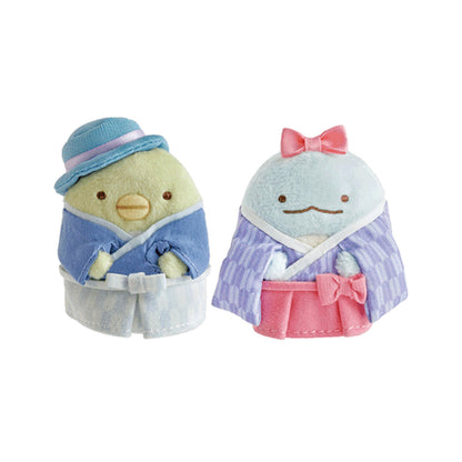 Sumikko Gurashi | Taisho Romance | Penguin? & Tokage Tenori Mini Plush Set | Tokyo Station Shop Limited