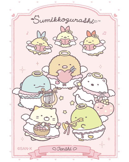 PRE-ORDER | Sumikko Gurashi | Angel & Devil Tails | Black Tapioca (Devil) Tenori Mini Plush