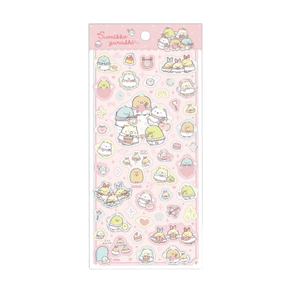 PRE-ORDER | Sumikko Gurashi | Angel & Devil Tails | Angels (Pink) Foil Stamping Stickers