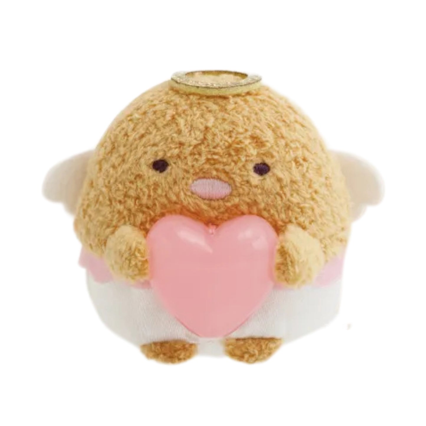 PRE-ORDER | Sumikko Gurashi | Angel & Devil Tails | Tonkatsu (Angel) Tenori Mini Plush