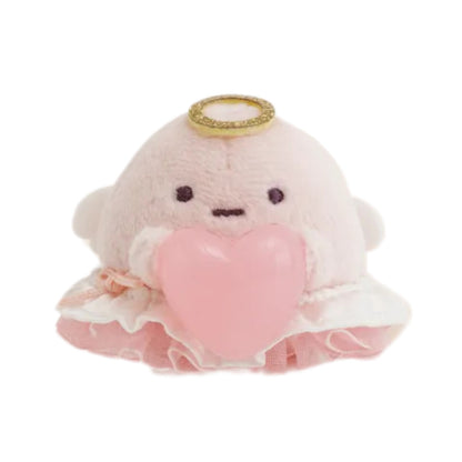 PRE-ORDER | Sumikko Gurashi | Angel & Devil Tails | Pink Tapioca (Angel) Tenori Mini Plush