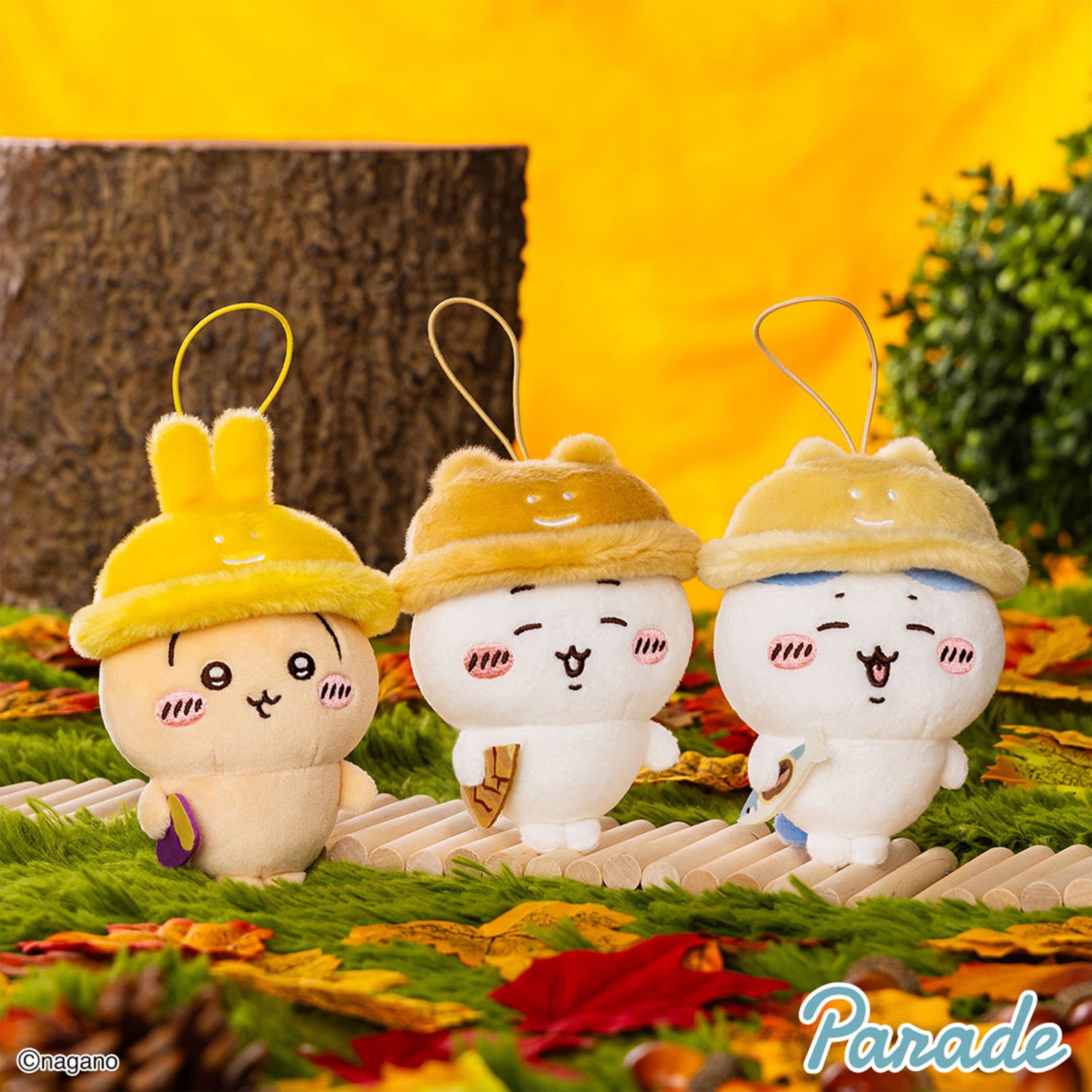 Chiikawa | Autumn Hat | Hachiware (Saury) Small Plush – MSClaw25
