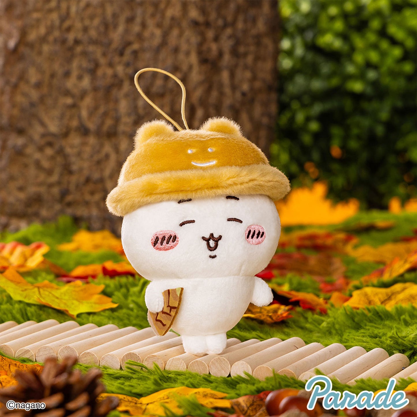 Chiikawa | Autumn Hat | Chiikawa (Bamboo Shoots) Small Plush