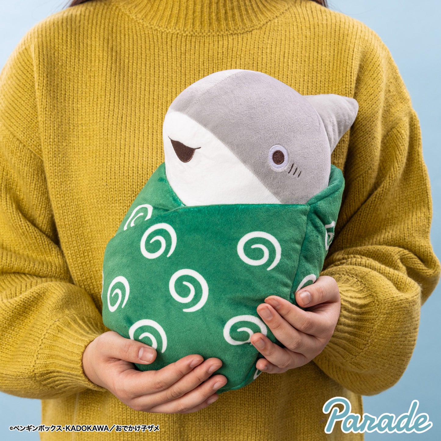 Odekake Kozame | Baby Shark & Fox | Baby Shark (Swaddle) Big Plush