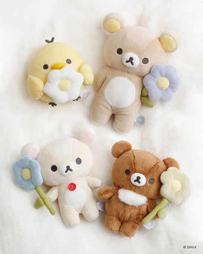 Rilakkuma | Basic Rilakkuma Flower | Chairoikoguma Small Plush