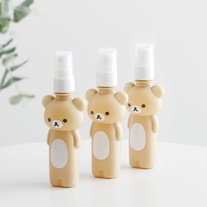 Rilakkuma | Basic Rilakkuma Flower | Korilakkuma Bottle Pouch Travel Set