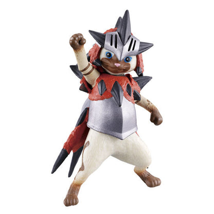 Monster Hunter | Let's go hunting, meow! Felyne Collection | Palico (Rathalos Armor) Figure