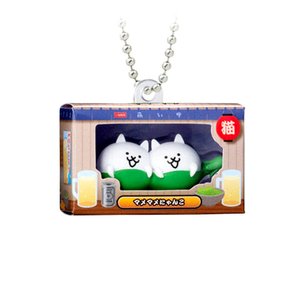 Battle Cats | Choco Box Package Collection Vol 1 | Bean Cats Keychain Figure