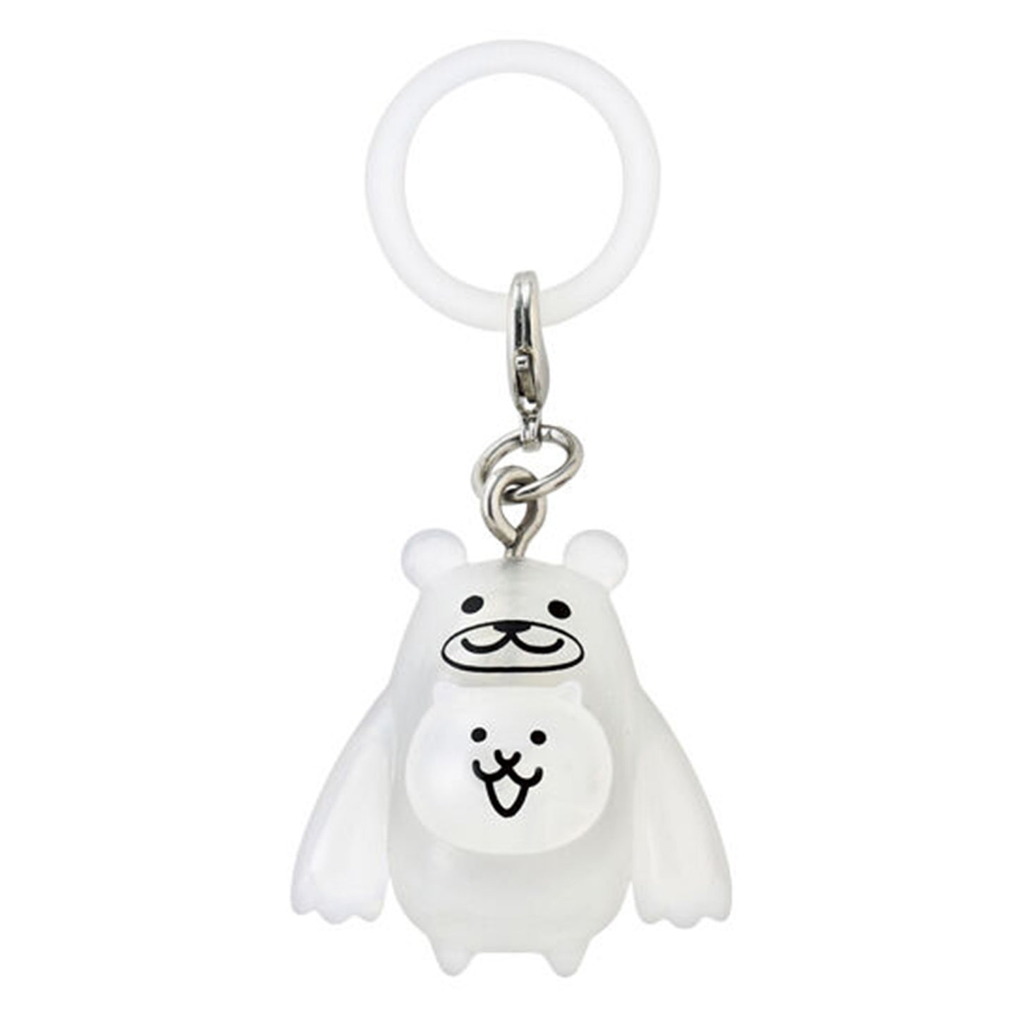 Battle Cats | Mejirushi Personal Marker | Teacher BearCat Keychain Figure
