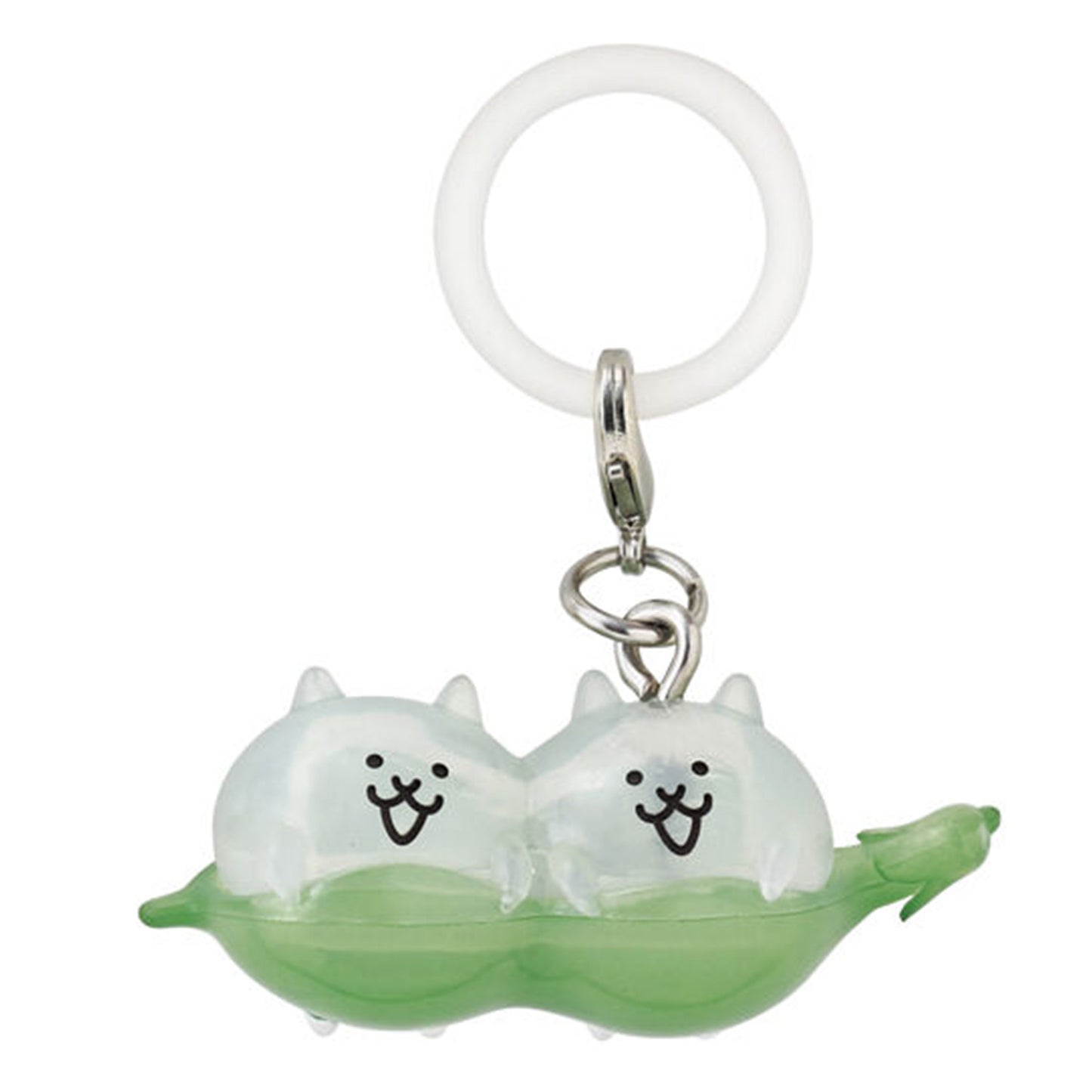 Battle Cats | Mejirushi Personal Marker | Bean Cat Keychain Figure