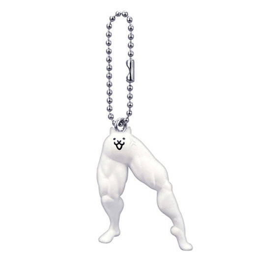 Battle Cats | Swing Collection 6 | Macho Leg Cat Keychain Figure