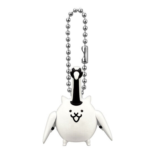 Battle Cats | Swing Collection 6 | Grateful Crane Cat Keychain Figure