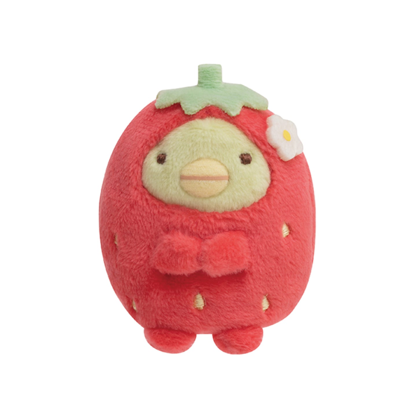 Sumikko Gurashi | Cafe Sumikko: Strawberry Fair | Penguin? Tenori Mini Plush