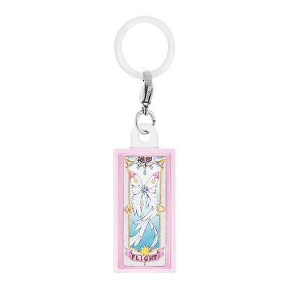 Cardcaptor Sakura | Mejirushi Personal Marker 2 | Clear Card (Flight) Keychain Figure