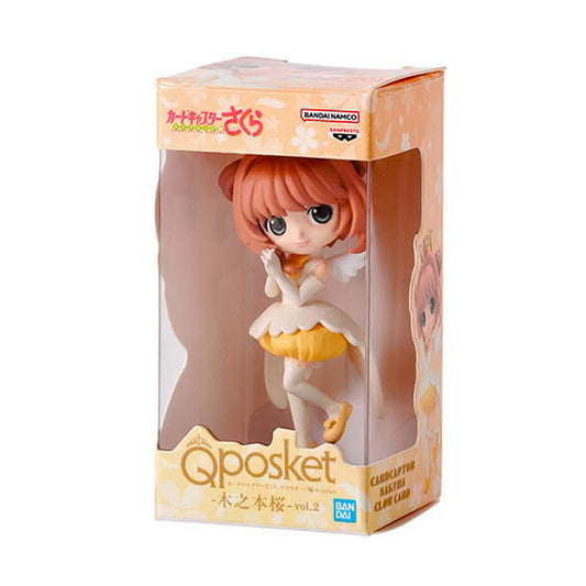 Cardcaptor Sakura | Qposket Miniature Collection 2 | Kinomoto Sakura (Clow Card - Opening 2 Wings Outfit) Figure