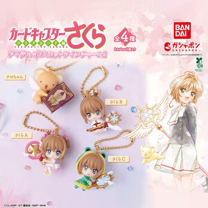 Cardcaptor Sakura | Item & Mascot Twin Charm 2 | Kinomoto Sakura (Star Wand) Keychain Figure