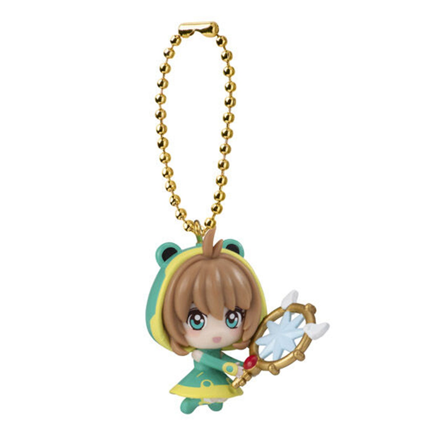 Cardcaptor Sakura | Item & Mascot Twin Charm 2 | Kinomoto Sakura (Frog Raincoat Dream Wand) Keychain Figure