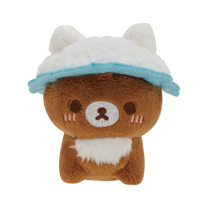 Rilakkuma | Neko Cat Public Bath | Chairoikoguma (Bubbles) Tenori Mini Plush