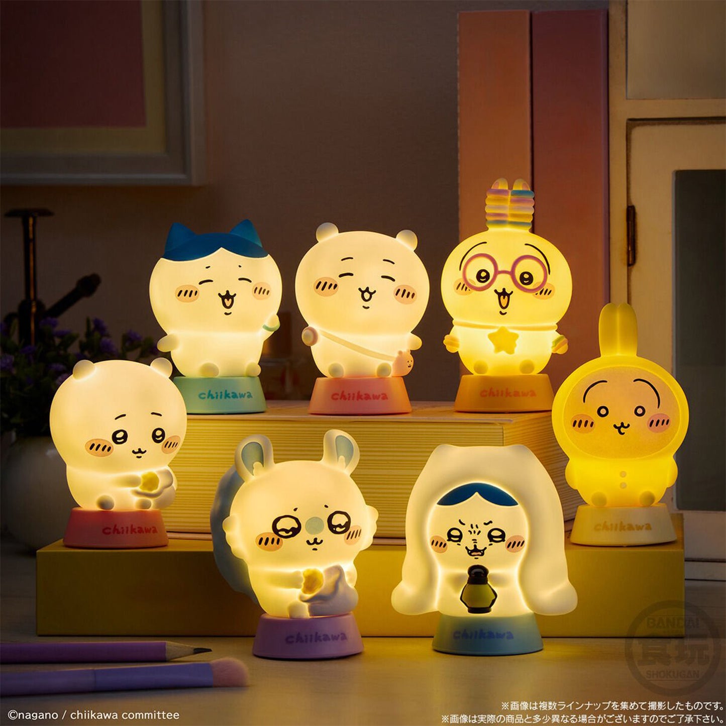 PRE-ORDER | Chiikawa | Kyaraito Series | Usagi (Pajamas) Light Up Figure