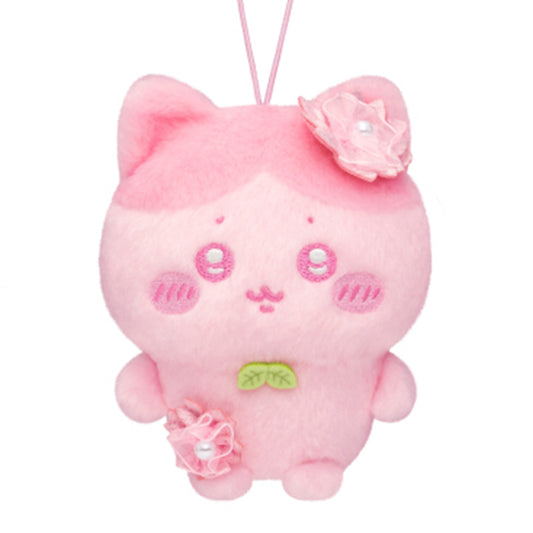 Chiikawa | Nui Palette: Sakura Cherry Blossom Color | Hachiware Soft Fluffy Mascot Mini Plush