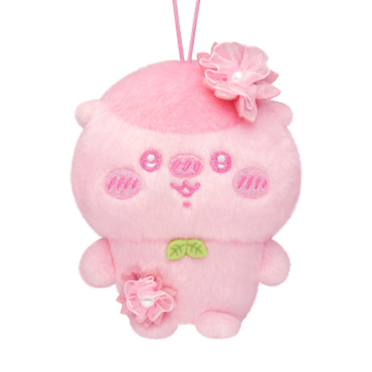 Chiikawa | Nui Palette: Sakura Cherry Blossom Color | Kurimanjuu Soft Fluffy Mascot Mini Plush