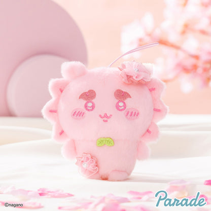 Chiikawa | Nui Palette: Sakura Cherry Blossom Color | Shisa Soft Fluffy Mascot Mini Plush
