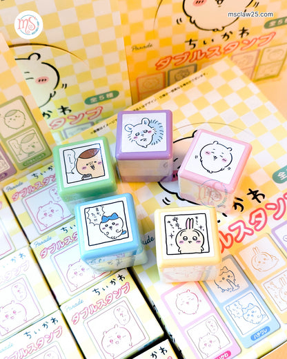 Chiikawa | Kurimanjuu 2-in-1 Self-inking Stamp