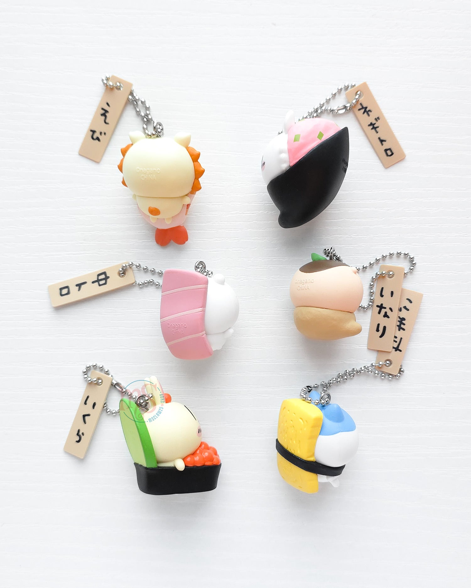 Chiikawa | Sushi Series | Shisa (Shrimp) Keychain Figure – MSClaw25