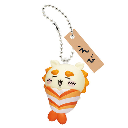 Chiikawa | Sushi Series | Shisa (Shrimp) Keychain Mini Figure