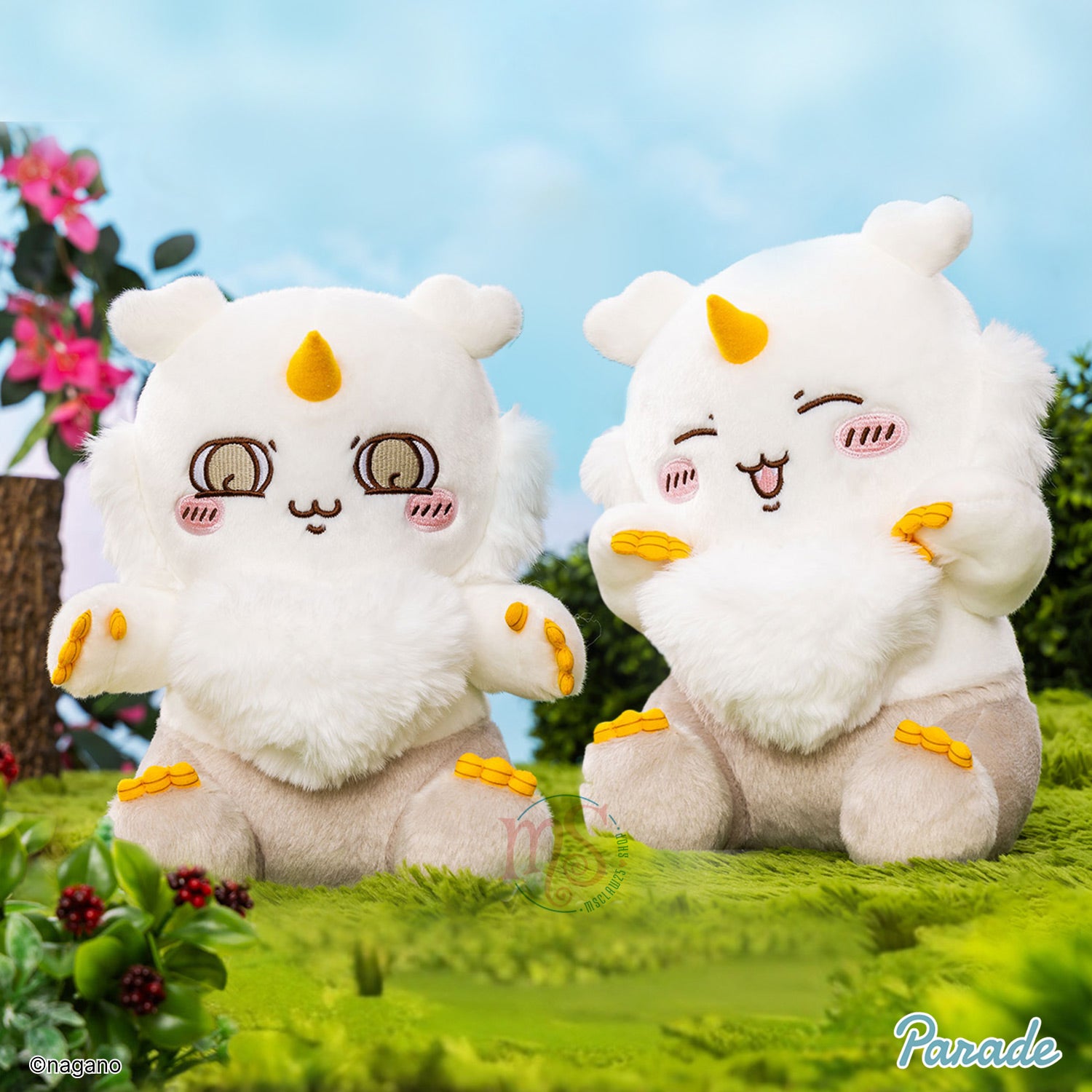 chiko様 Chiikawa | Anoko Smiling Sitting Plush – MSClaw25