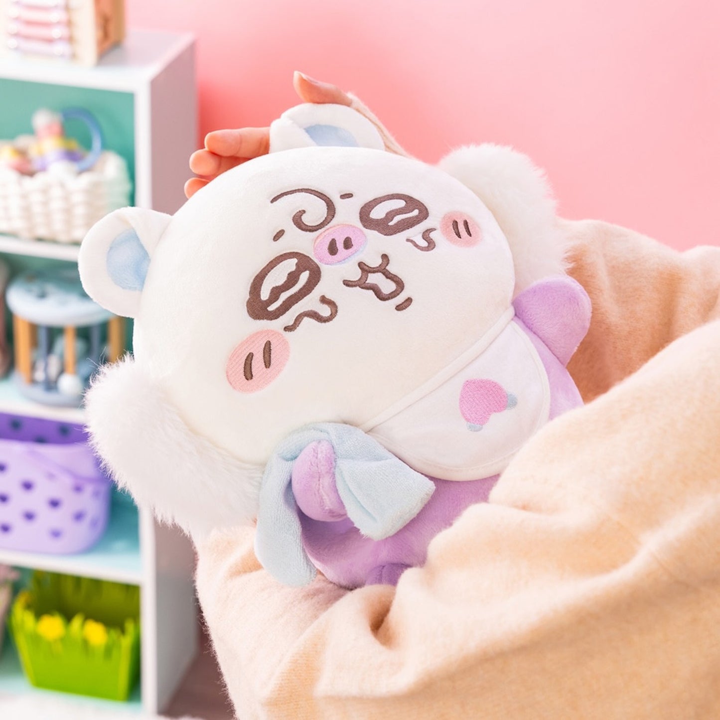 PRE-ORDER | Chiikawa | Baby Plush Lottery | Momonga Crying Plush | Ichiban Kuji