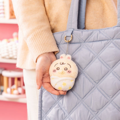 PRE-ORDER | Chiikawa | Baby Plush Lottery | Usagi (Swaddle) Mascot Mini Plush | Ichiban Kuji