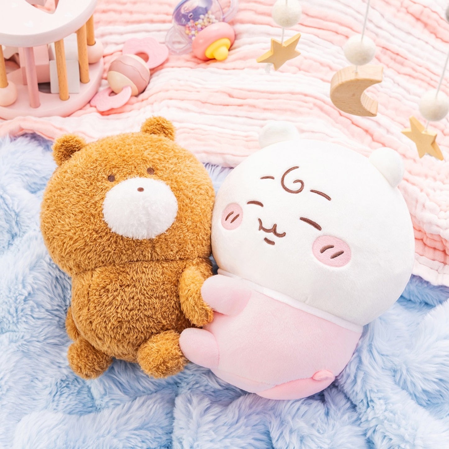 PRE-ORDER | Chiikawa | Baby Plush Lottery | Chiikawa & Bear Plush | Ichiban Kuji