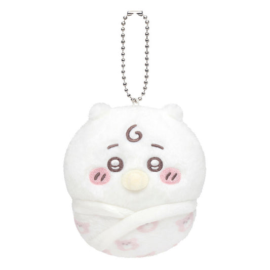 PRE-ORDER | Chiikawa | Baby Plush Lottery | Chiikawa (Swaddle) Mascot Mini Plush | Ichiban Kuji