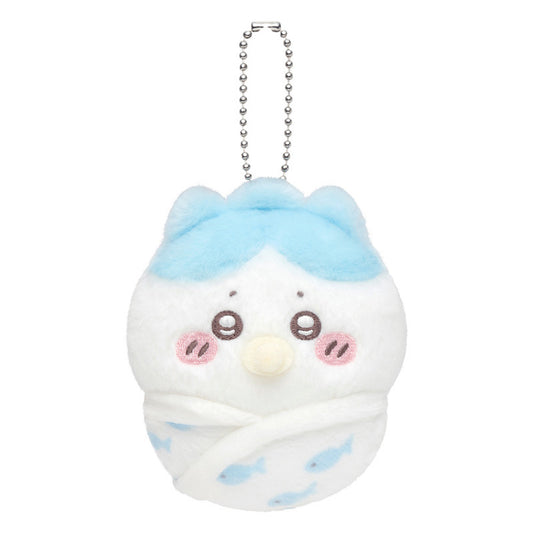 PRE-ORDER | Chiikawa | Baby Plush Lottery | Hachiware (Swaddle) Mascot Mini Plush | Ichiban Kuji