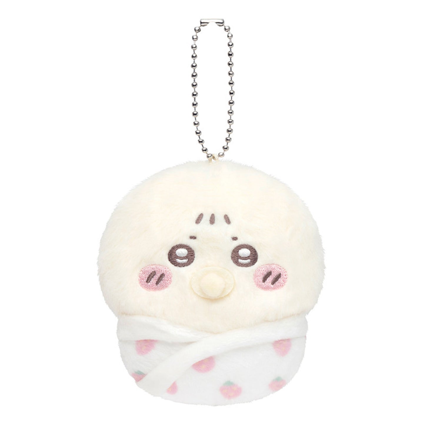 PRE-ORDER | Chiikawa | Baby Plush Lottery | Rakko (Swaddle) Mascot Mini Plush | Ichiban Kuji