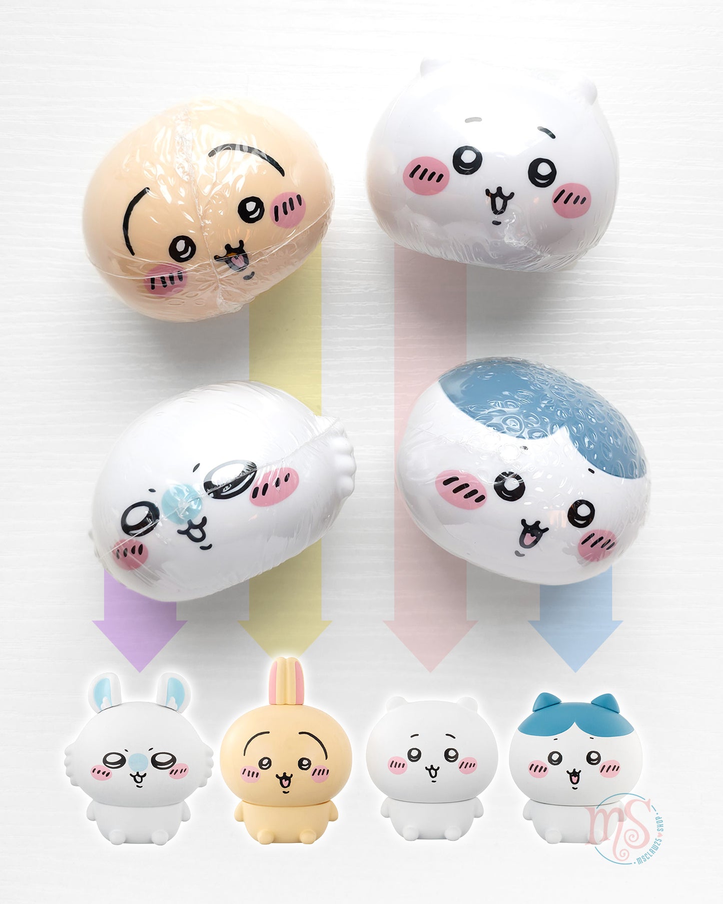 Chiikawa | Capchara | Hachiware Transforming Mini Figure