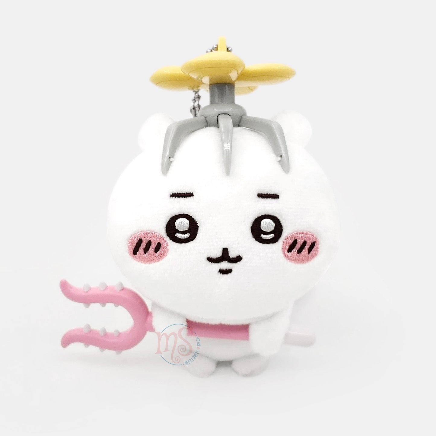 Chiikawa | Extermination | Chiikawa with Spinning Hopter Mascot Small Plush