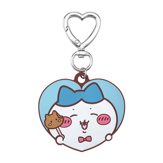 Chiikawa | Heart Rubber | Hachiware Keychain